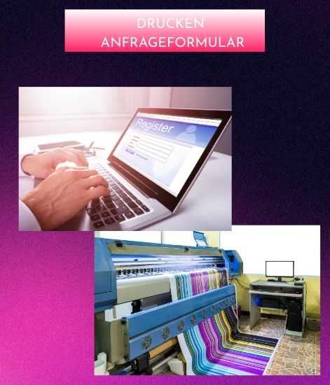 Drucken Anfrageformular online ausfüllen schnell und einfach