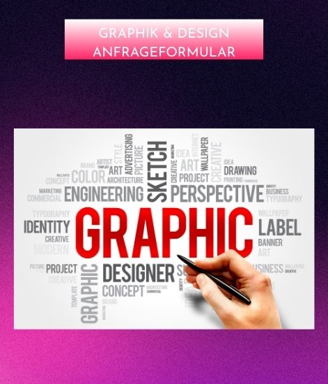 Graphik und Design Anfrageformular ermöglich Anfragen von der einfachen Visitenkarte bis zur komplett durchdachten CI und Branding